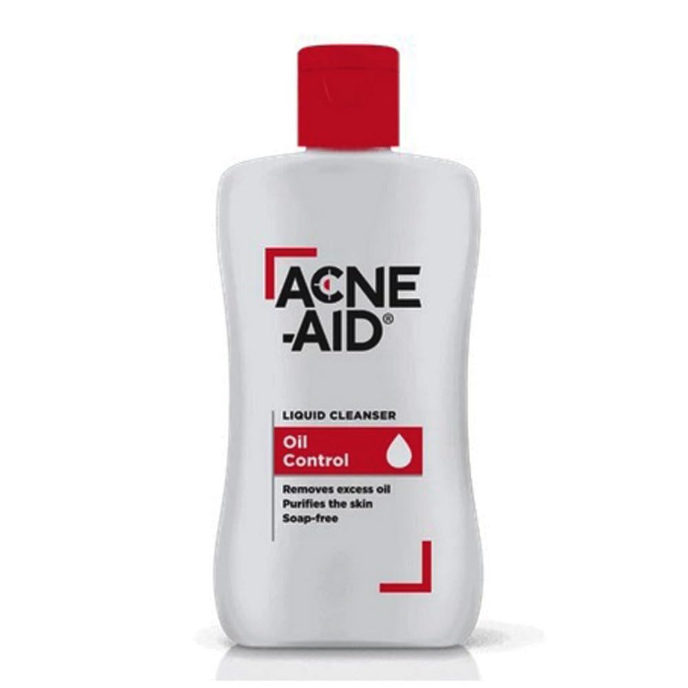 Acne-Aid Liquid Cleanser Oily Skin 100Ml Colour | White Red Volume | 100 Ml -Soap-free formula Cleanser - For Acne Prone and oily skin -Restores skin's moisture barrier