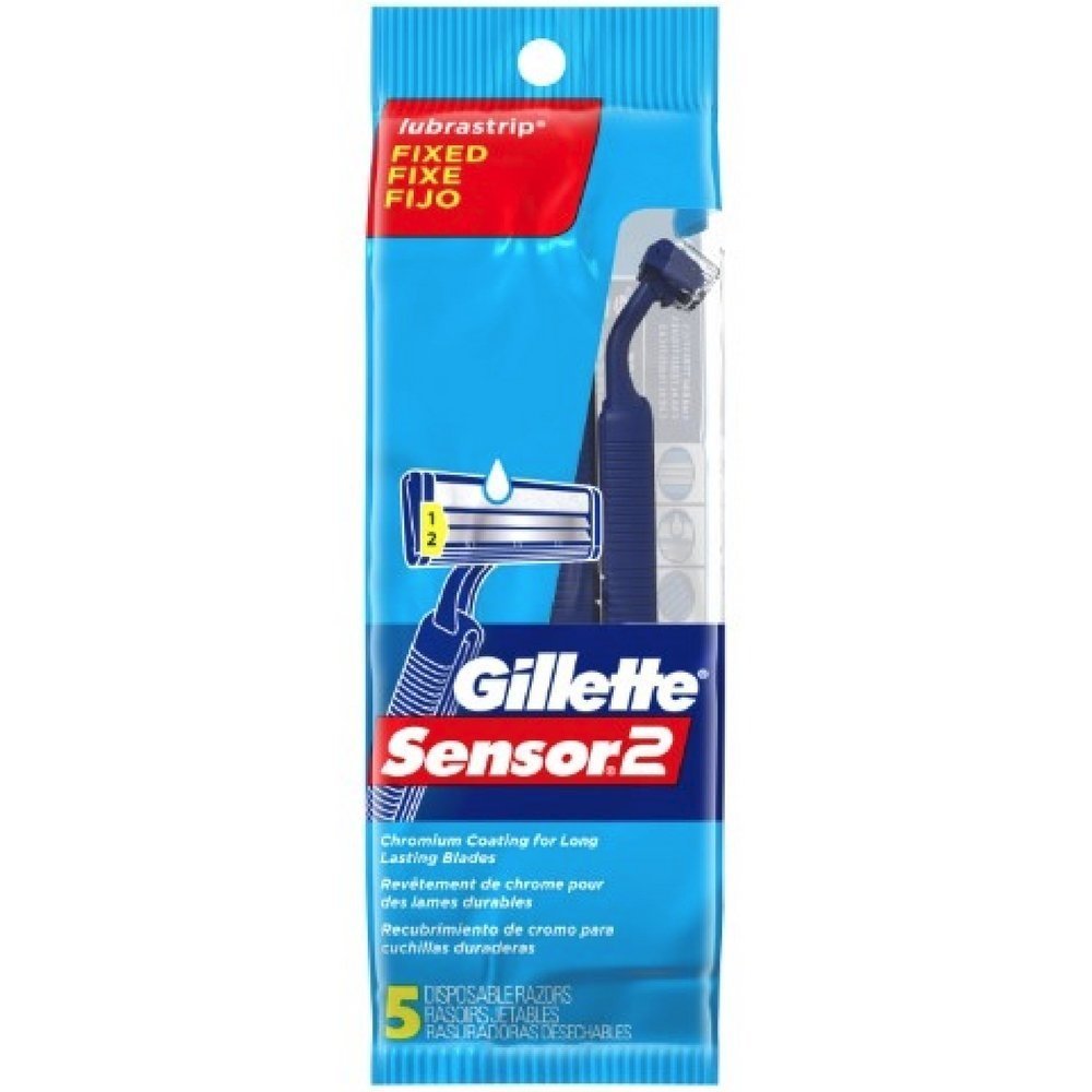 Gillette Sensor2 Disposable Razor 5 ea