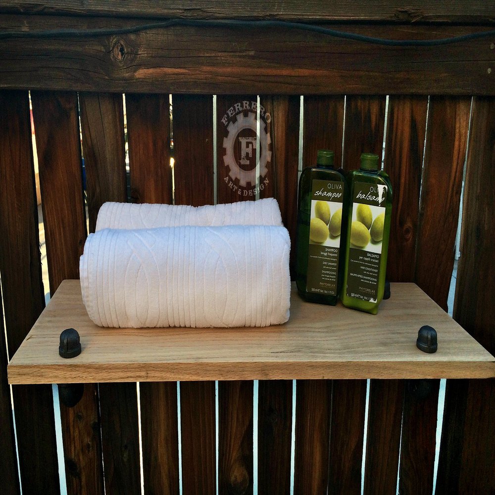 35"Bathroom Shelf, Spa Shelf, Wall Shelf, Industrial Shelf, Steampunk Shelf, Wall Shelves, Industrial Shelves, Store Shelf, Bath Shelves