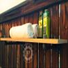 35"Bathroom Shelf, Spa Shelf, Wall Shelf, Industrial Shelf, Steampunk Shelf, Wall Shelves, Industrial Shelves, Store Shelf, Bath Shelves view 4