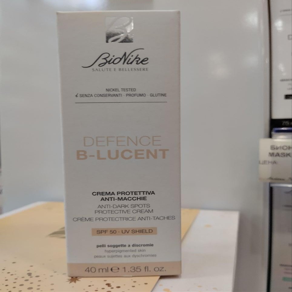 Defence BioNike B-Lucent Protective Cream SPF50 40ml Anti-Spots by I.C.I.M. (BIONIKE) INTERNATION