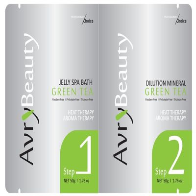 Avry Jelly Spa Pedicure Pedi Foot Bath Set - GREEN TEA