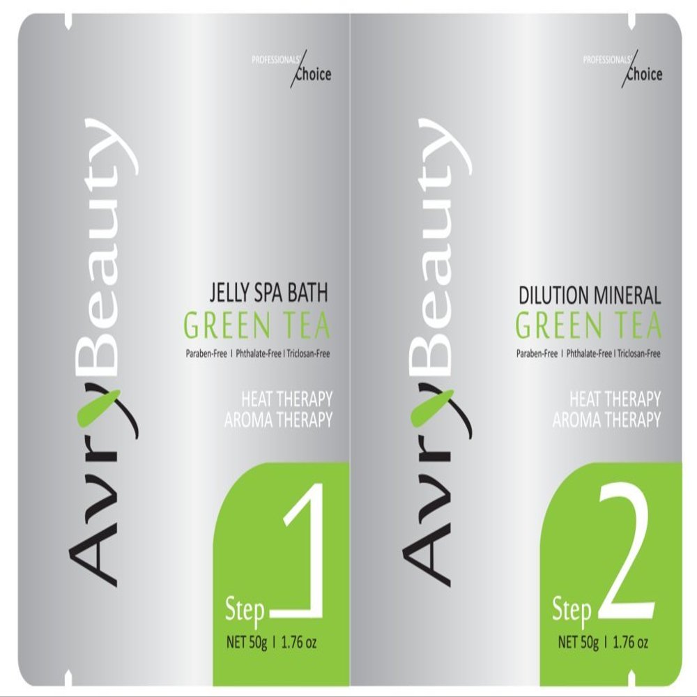 Avry Jelly Spa Pedicure Pedi Foot Bath Set - GREEN TEA