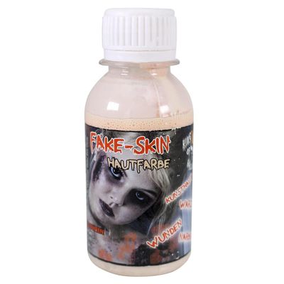 KingofHalloween.de Liquid Latex 3.4 fl oz /100ml Premium SFX Makeup for Halloween, Zombie Scars & Wounds Versatile Casting Latex for Cosplay, Film, Theater & Prop Making