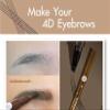 Cathy Doll-Realbrow 4D Tattoo Tint#4 Gray brown view 3