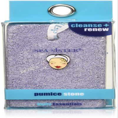 Bath Accessories New XL Pumice Stone on a Rope Purple