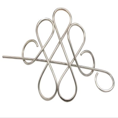 ansulen Celtic Silver Hair Clip Pin, Hair fork Hair Barrette Bun Holder, Scarf Slide Sweater Brooch