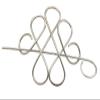 ansulen Celtic Silver Hair Clip Pin, Hair fork Hair Barrette Bun Holder, Scarf Slide Sweater Brooch view 1