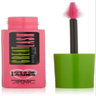 Maybelline Great Lash Lots of Lashes Washable Mascara, Brownish Black 0.43 oz