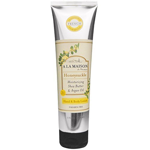 A La Maison de Provence, Hand & Body Lotion, Honeysuckle, 5 fl oz (150 ml)(pack of 2) by "A La Maison de Provence,"