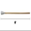 (Single Sided Large Tip) Type-III 100pc Gun Cleaning 6 Inch American Made Cotton Swabs view 3