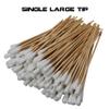 (Single Sided Large Tip) Type-III 100pc Gun Cleaning 6 Inch American Made Cotton Swabs view 4