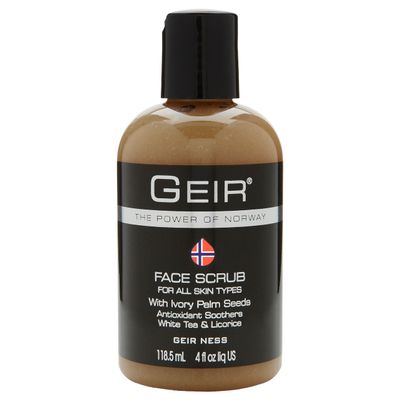 Geir Ness Face Scrub - Exfoliates Skin - Nourishing Facial Scrub for Clogged Pores
