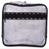 Bartell Drugs Allegro Basics Black Rectangular Polyester Storage Bag, Organizer, Zipper Closure, 1 Count, Made in Philippines view 1
