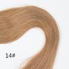 Remeehi 3/4 Half Wig Brazilian Remy Human Hair Wigs Body Wave Clip in None Lace Half Wig(18" 180g 14#) view 4