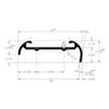 AP Products Short Lip BLK 16' EA view 2