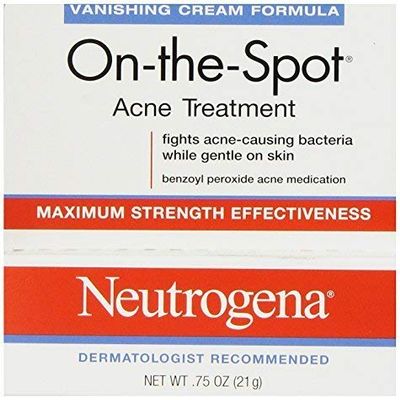 Neutrogena On-The-Spot Acne Cream Clr, 1 Count