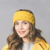 Lierys Fauske Headband Ear Warmer with Fleece Lining Braided Design Made in Germany Women Winter Lilac view 2