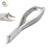 G.S PODIATRISTS HALF MOON NAIL CLIPPERS CUTTERS NIPPERS FOR THICK TOENAILS - PODIATRY INSTRUMENTS CLIPPERS WITH SAFETY POUCH. view 1