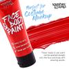 Face and Body Paint Cream, 30ml - Pretend Costume and Dress Up Makeup by Splashes & Spills (Red) view 4