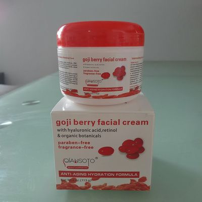 Goji Berry Anti Aging Hydration & Nourishing Face Facial Cream(4oz, 113g), Anti Wrinkles & Moisturizing Facial Cream