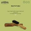 Golden Beards Big Beard Brush  Pear Wood Handle & Natural Boar Bristles  Large Beard Grooming Brush for Thick, Long Beards  Handmade, Vegan & Cruelty-Free view 2