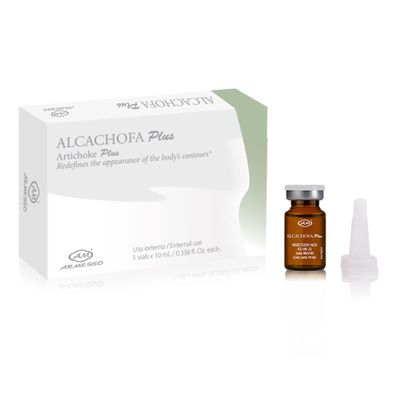 AM Armesso | Artichoke Plus Body Contouring & Drainage Booster Serum | With Artichoke Extract 2% & Caffeine | For Professional Cosmetic Use Only | 5x10mL Vials