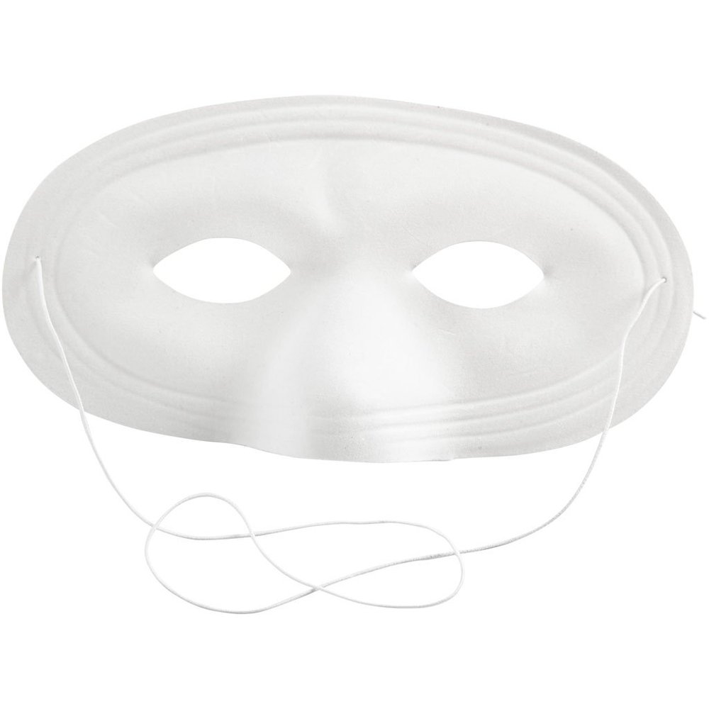Creativ Eye mask, A. 10 cm, H: 17.5 cm, 1 piece