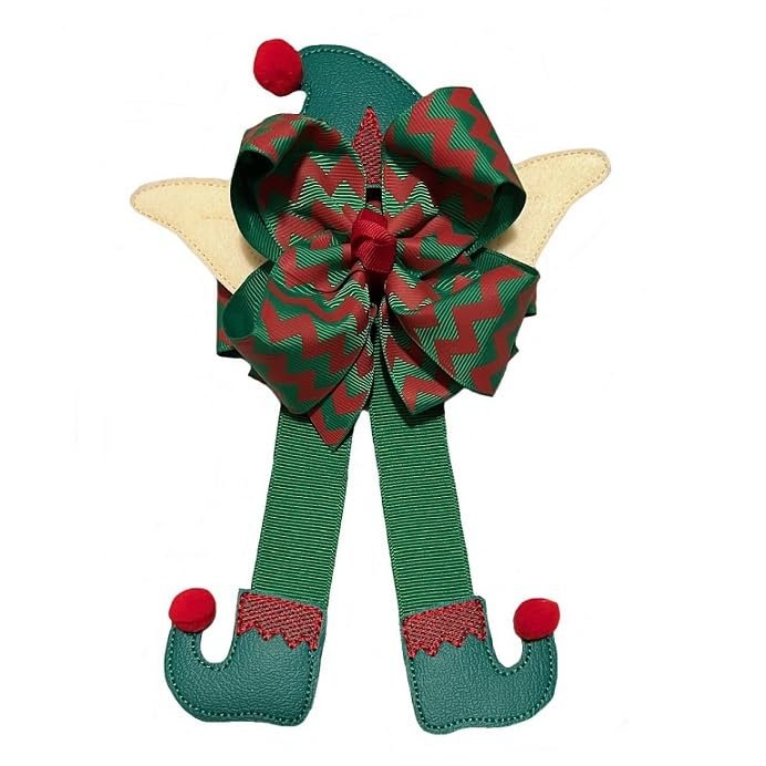 Christmas Elf Boutique Hair Bow