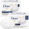 Dove Soap, Original Beauty Bar 2-Pack (8 Soap Bars)  3-in-1 Moisturizing Face, Body & Hand Soap, 3.17 Oz Ea view 1
