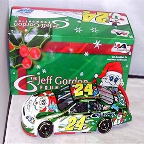1:24 ACTION 2006 #24 JEFF GORDON FOUNDATION SAM BASS HOLIDAY CHRISTMAS CAR .HN#GG_634T6344 G134548TY27095