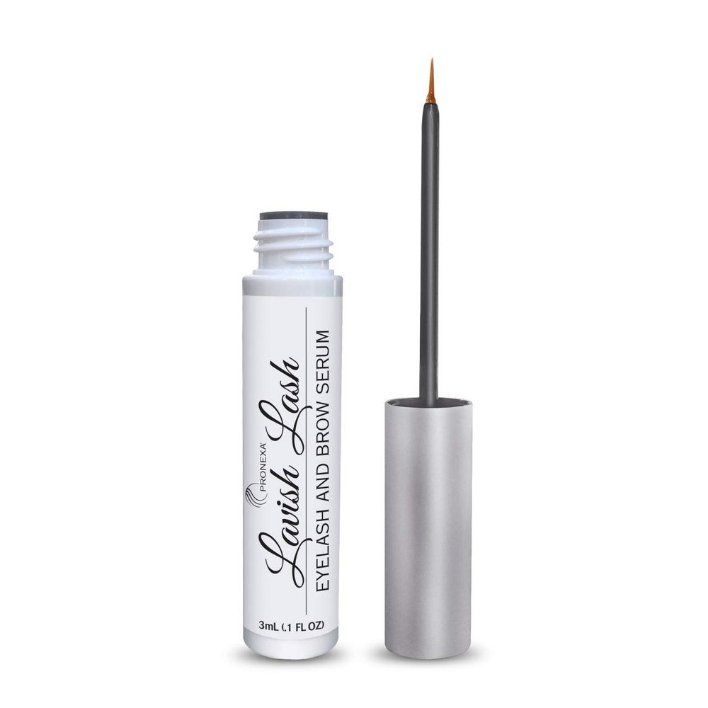 Pronexa Hairgenics Lavish Lash  Eyelash Growth Enhancer & Brow Serum with Biotin & Natural Growth Peptides for Long, Thick Lashes and Eyebrows! Dermatologist Certified, Cruelty Free & Hypoallergenic.