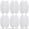 Armpit Sweat Shield Absorbent Liner - Single Use, Disposable - Moisture Wicking for Underarm Perspiration (6 Pairs) view 1