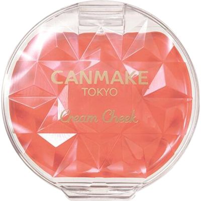 CANMAKE - Cream Cheek - Vibrant Melting Gel - 0.08 Oz. (2.4 g) (Pink - 05 Sweet Apricot)