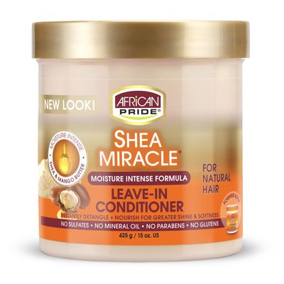 African Pride Shea Butter Miracle Leave-In Conditioner 15oz Jar by African Pride