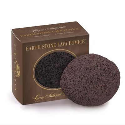 CUCCIO NATURALE EARTH STONE LAVA PUMICE pedicure foot exfoliator for removal of dry hard skin by Cuccio