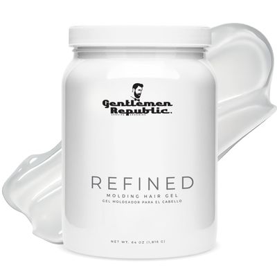 Gentlemen Republic 64oz Refined Hair Gel for Men - Humidity Resistant