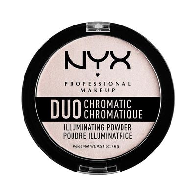 NYX PROFESSIONAL MAKEUP Duo Chromatic Illuminating Powder, Snow Rose