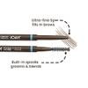 JOAH Dual-Ended Eyebrow Pencil - Brow Down To Me Ultra-FIne Tip Precision Brow Pencil with Built-In Spoolie Brush for Flawless Brows, Smudge-Proof, Water-Resistant, Black Brown view 3