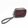 Angelina's Palace Cette Cosmetic Bag Travel Make up Bag Organizer Travel case 2 compartments with Brushes Holders (Memory Pewter) view 1