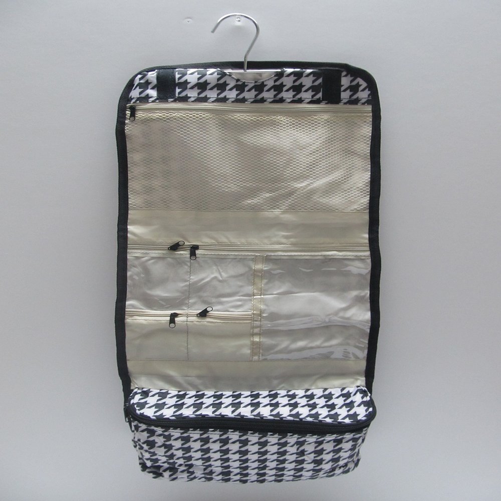 25" Women's Hanging Cosmetic Bag (Houndtooth)