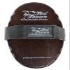 Professional's Choice Dark Wood Soft Goat Hair Brush | Adjustable Leather Handle | Large view 1