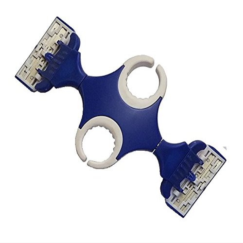 Blue Kickerbox Sure Grip Shaving Razor