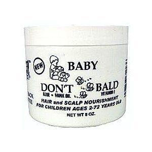BABY DON'T BE BALD Hair and Scalp Nourishment 8 oz