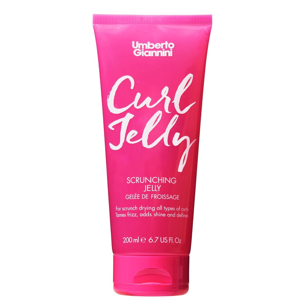 Umberto Giannini Curl Jelly Scrunching Jelly 6.7 fl Oz - Frizz Solution Defining Hair Gel for 2a-4c Curly, Wavy, Coily Hair - Vegan & Cruelty-Free