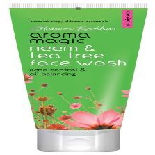Aroma Magic Neem and Tea Tree Face Wash, 100ml by Aroma Magic