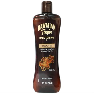 Hawaiian Tropic Dark Tanning Oil, 8 Fluid Ounce Bottles by Hawaiian Tropic