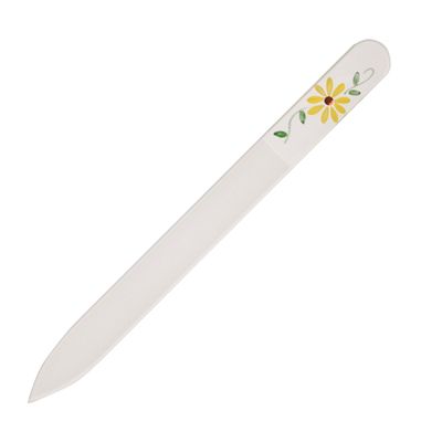 Merites CS015 Glass Nail File, Crystal Type, Medium, One Side