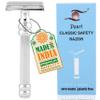 Pearl Double Edge Butterfly Safety Razor (Chrome) view 1