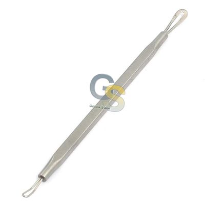 BLACKHEAD BLEMISH REMOVER - PIMPLE COMEDONE EXTRACTOR - DOUBLE LOOP LANCE SQUARE FOR ACNE TREATMENT - BLACKHEADS EXTRACTION ZIT REMOVING BLEMISH REMOVAL WHITEHEAD POPPING by G.S ONLINE STORE